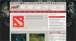 Desktop Screenshot of prodota2.com